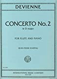 Partitions classique IMC DEVIENNE F. - CONCERTO N°2 EN RE MAJ. - FLUTE ET PIANO Flûte traversière
