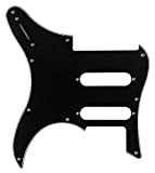 Per Yamaha Pacifica 112 V battipenna di ricambio per chitarra (3 veli), colore: nero