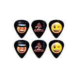 Perri's Leathers Ltd. - Motion Guitar Picks - emoji - Rock Vibes - Official Licensed Product - 6 Pack - ...