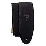 Perri's Leathers Ltd. - Tracolla per Chitarra - Regolabile - Imbottitura in Pelle di Pecora - Nero - Per Chitarre ...