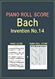 PIANO ROLL SCORE Bach Invention No.14 (English Edition)