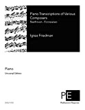 Piano Transcriptions - Beethoven Eccossaises