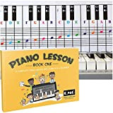 Pianoforte e tastiera note grafico e note a colori completo pianoforte lezione musicale e guida libro per bambini e principianti; ...