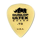 Plettro Jim Dunlop 433P73 Dun Ultex Sharp, 6 Pz 6 .73 Mm