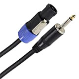 Plugger Câble HP Jack mâle/Speakon mâle 1.5 mm²/10 m Noir