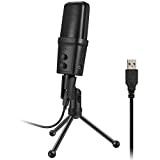 Portable Mic Studio Microfono SF-970 professionale a condensatore di registrazione del suono del microfono con il supporto del treppiede e ...