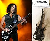 Portachiavi Chitarra Esp Ouija Nero K. Hammett Metallica