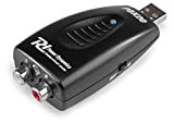 Power Dynamics PDX20 - Convertitore Audio Digitale/Analogico, Ingressi/Uscite USB e RCA, Invertibile, incl. Software Audacity