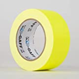 Pro Gaff fluorescente tape 48 mm x 22.8 m, colore: Giallo