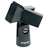 Proel APM30 - Supporto a pinza per microfono in ABS, Nero (APM30)