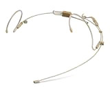 PROEL HCM08 Microfono ad archetto bi-aurale professionale con archi di aggancio auricolari ripiegabili.