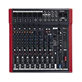 Proel MQ12USB - Mixer ultra-compatto professionale a 12 ingressi e 4 bus con FX e USB per Canto, Live e ...
