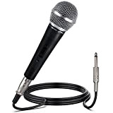 Pyle – Microfono per voce dinamico professionale – microfono unidirezionale palmare cardioide – connessione XLR