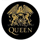 Pyramid International Queen - Tappetino per giradischi per mixare, graffiare DJ e ascoltare la casa (Logo Design), prodotto ufficiale