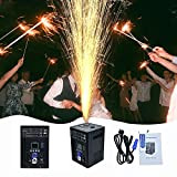 QJJML Cold Spark Machine, 600W Electric Sparkular Machine, Stage Fountain Sparkular Machine, Wedding Party Stage Special Effect Machine, DMX512 / ...
