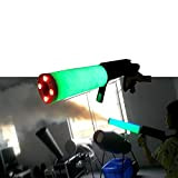 QJJML Nebbia Macchina LED CO2 Pistola palmare Cryo Gun DJ detiene Cool Stage Effect LED Smoke Gun con 3m Tubo ...