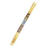 Rainstick, grande bastone della pioggia in bambù, produzione artigianale, con decorazione dipinta a mano, 80 cm