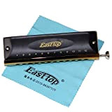 Rame Easttop armonica cromatica 12 fori 48 tono C armonica bocca Ogans instrumentos de musica armonica cromatica