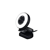 Razer Kiyo Streaming Webcam 1080p 30 FPS / 720p 60 FPS, Luce ad Anello con Luminosità Regolabile, Microfono Incorporato, Autofocus ...