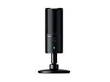 Razer Seiren X - PC Gaming Microfono a Condensatore per Streaming, Resistente Agli Urti, Porta di Monitoraggio Cuffie da 3.5 ...