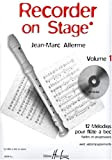 Recorder on stage Volume 1