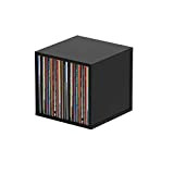 Reloop Glorious Record Box black 110 - contiene dischi tp 110 12", impilabili con altre Glorious Record Boxes, otticamente si ...