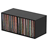 Reloop Glorious Record Box black 230 - contiene fino a 230 dischi da 12''', con parete divisoria (115 vinili per ...