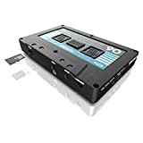 Reloop Tape 2 - Registratore audio portatile con design a nastro retrò, controllo del guadagno d'ingresso con feedback Bi-LED, WAV ...