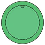 Remo Powerstroke 3 Teste di tamburo per basso verdi, 26" P3-1326-CT-GN