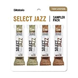 RICO D'Addario Select Jazz DSJ-K2M Confezione ance di prova per sax tenore, durezza 2M/2H