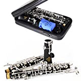 Rochix Oboe Beginner Student Level SF15,Corpo in legno composito, con 2 rivetti, 1 panno per la pulizia, 1 spazzola per ...