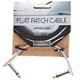 Rockboard Sapphire Flat Patch Cable 10 cm Cavo audio per pedali effetti