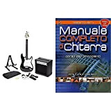 Rockjam Schermo Intero Chitarra Elettrica Superkit Con Il Caso Cinghia Della Chitarra Guitar Tuner Chitarra Amplificatore & Manuale Completo Di ...