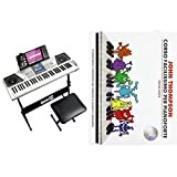 Rockjam Tastiera Kit Pianoforte 61 Tasti Cuffie Supporto della Tastiera & Hal Leonard John Thompson's Corso Facilissimo Per Pianoforte: Prima ...