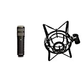 Rode Microphones Procaster Microfono Dinamico Professionale di Alta Qualità, Nero/Antracite & PSM1 supporto per dispositivi DVD e audio, nero