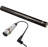 Rode NTG-4 - Microfono direzionale + Keepdrum MC-025XJ cavo microfono XLR3F 3,5 mm TRS per fotocamere