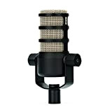 RODE Podmic Microfono Dinamico di Qualità Broadcast con Supporto Oscillante Integrato per Podcasting, Streaming, Giochi e Registrazione Vocale