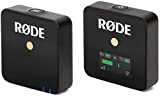 RØDE Wireless GO - Sistema microfono wireless compatto, 2.4GHz, Fino a 70 m di raggio, Nero , Trasmettitore singolo
