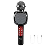 rongweiwang WS-1816 Bluetooth Wireless Microfono Karaoke K Canzone WS-1816 K Microfono Pocket Microfono Altoparlante Macchina per/Telefono Android
