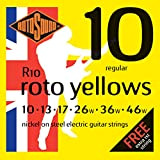 Rotosound Roto Yellows R10 Regolatore per chitarra elettrica (10 13 17 26 36 46)