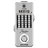 Rowin Bass EQ LEF-317B - Effetto a pedale, Equalizzatore a cinque bande per Basso Elettrico, True Bypass