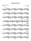 Rush - The Body Electric: Drum Sheet Music (JDS: Rush Collection) (English Edition)