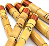 SABER KAWALA - Flauto da concerto professionale egiziano Ney Nay, set completo di 7 pezzi 440 Hz