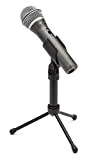 Samson Q2U - Microfono dinamico USB/XLR per registrazione in casa, studio, mobile e palcoscenico - nero