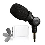 Saramonico Mini SmartMic Microfono flessibile a condensatore per smartphone, microfono Vlogging per iPhone e video YouTube, microfono per IOS Apple ...