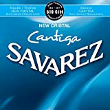 Savarez 510 CJH New Cristal CANTIGA Polished Set, High Tension (blue)