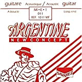 Savarez Corde per chitarra acustica Argentine corde singole E1/Mi1-1011MF con fine ciclo