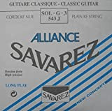 Savarez Corde per chitarra classica Alliance HT Classic 543J corde singole G3/Sol3 Carbon high, si adatta al set di corde ...