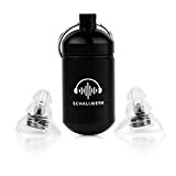 Schallwerk ® Strong+ Tappi per orecchie con protezione extra forte – attutisce il rumore e mantiene la qualità del suono ...