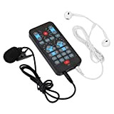 Scheda Audio Live Cambia Voce, Scheda Audio Portatile Mini Dispositivo Cambia Voce 8 Effetti Sonori Fissi Plug And Play, Registrazione ...